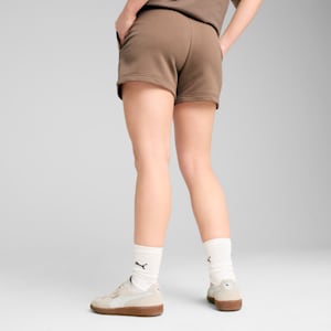 Wardrobe Essentials Women's 4" Shorts, Totally Taupe, extralarge